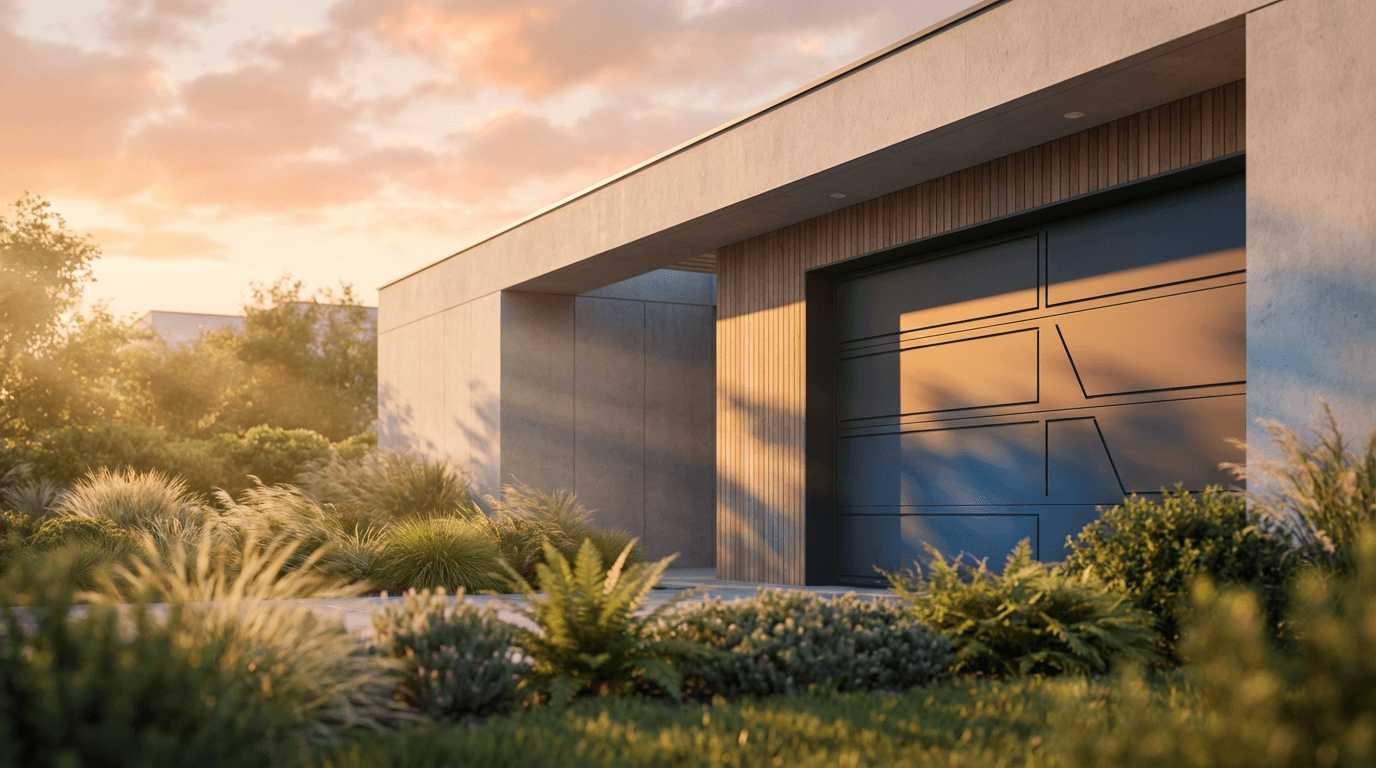 New construction single-family home with a covered front porch and garage